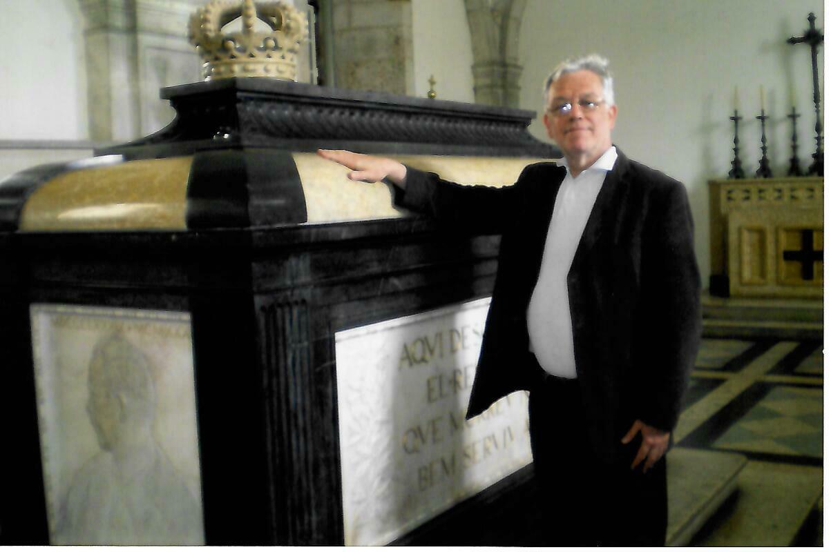2012 At Tomb of King Manuel, Lisbon